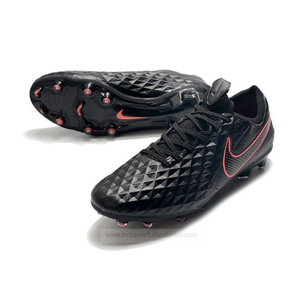 Nike Tiempo Legend VIII Elite FG Negro Rosa